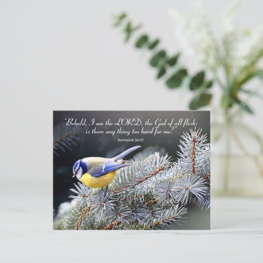 Nichts zu hart für den Herrn Postkarte (Stehend Vorderseite)