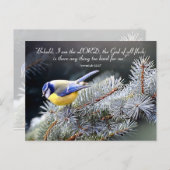 Nichts zu hart für den Herrn Postkarte (Vorne/Hinten)