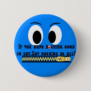 Nichts zu sagen! button