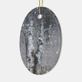 "Nichts zu sehen hier" Keramik Ornament (Links)