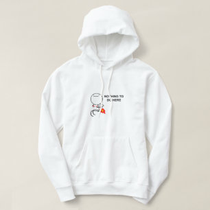Nichts zu tun hier Meme Hoodie