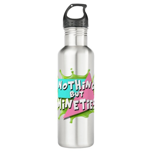 Nichtsaber Jahr-Wasser-Flasche Edelstahlflasche (Vorderseite)