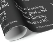 Nichtsgutes oder schlechtes denkendes geschenkpapier (Rolleneckpunkt)