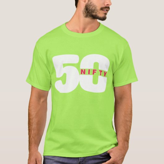 NICHTZEHNTAG 50 Inspiriert T - Shirt (Vorderseite)