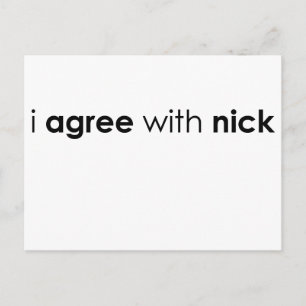 Nick.ai Postkarte
