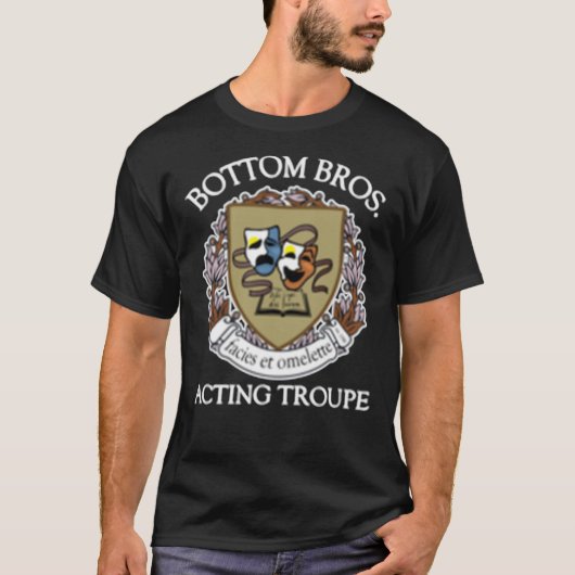 Nick and Nigel Bottom Something Rotten Acting Loch T-Shirt (Vorderseite)
