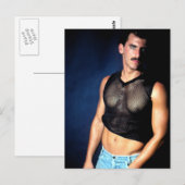 Nick Blue Eyezz Postkarte (Vorne/Hinten)