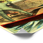 Nick Carter Stories 125 - The Pirate Yacht Poster (Ecke)