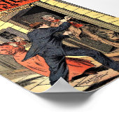 Nick Carter Storys 002 - Das Gesicht am Fenster Poster (Ecke)