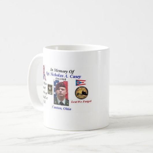 Nick casey kaffeetasse (Vorderseite Links)
