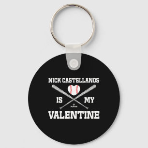 Nick Castellanos ist mein Valentinstag Cincinnati Schlüsselanhänger