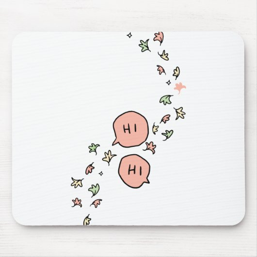 Nick-Charlie-Heartstopfen Mousepad (Vorne)