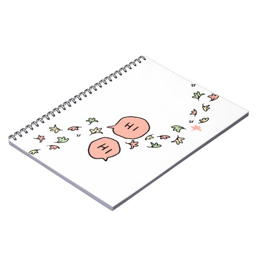 Nick-Charlie-Heartstopfen Notizblock (Linke Seite)