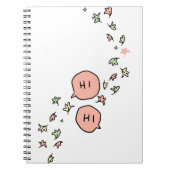 Nick-Charlie-Heartstopfen Notizblock (Vorderseite)