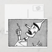 Nick Chopper der Tin Woodman Postkarte (Vorne/Hinten)