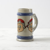 Nick DAVID - Frau Claus Cocoa Stein Bierglas (VorderseiteRechts)