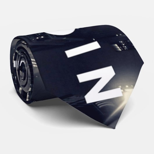 Nick DAViD-Logo-Krawatte Krawatte (Gerollt)