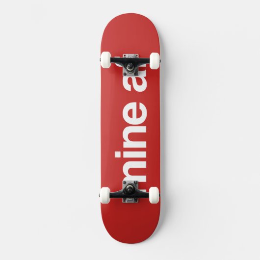 Nick DAViD - Minine AF Deck Skateboard (Vorderseite)