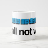 Nick DAViD - Psalm 23 Blaue Tasse (Vorderseite)