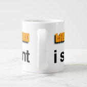 Nick DAViD - Psalm 23 Orange Tasse (Rückseite)