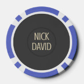 Nick DAViD - Signature Poker Chip (Rückseite)