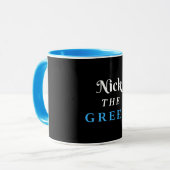 Nick der griechischen Geschenke für Design Tasse (Vorderseite Links)
