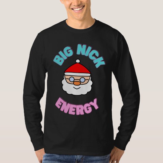 Nick Energie Weihnachten T - Shirt (Vorderseite)