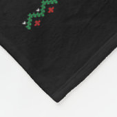 Nick Energy Funny Weihnachten Ugly Sater Men W Fleecedecke (Ecke)