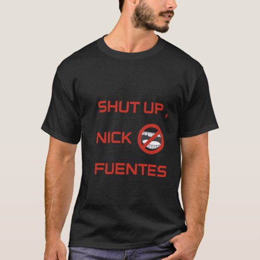 „Nick Fuentes stummschalten“ T-Shirt (Vorderseite)