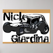 Nick Giardina Coupe Stockcar modifizierte Rennwage