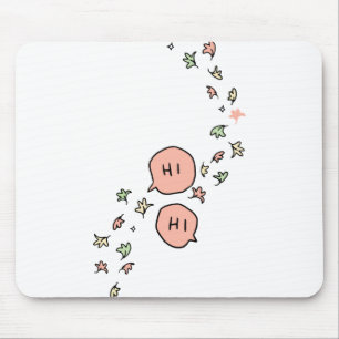 Nick-Heartstopfen Mousepad