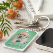 Nick-Hundeplakette-Schlüsselanhänger Schlüsselanhänger (Vorderseite rechts)