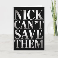 Nick kann sie nicht retten