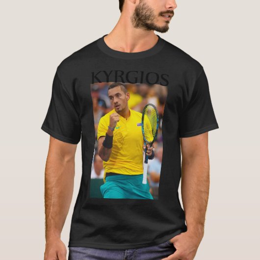 Nick Kirgios Tennis T-Shirt (Vorderseite)