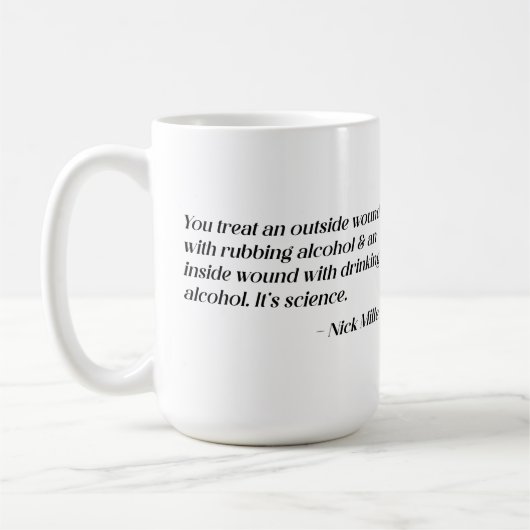 Nick Miller Quote 3/6 Kaffeetasse (Links)