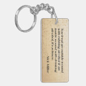 Nick Miller Quote 3/6 Schlüsselanhänger (Vorderseite links)