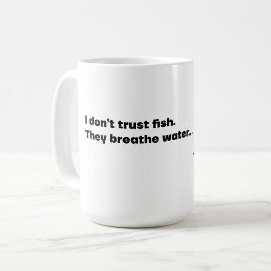 Nick Miller Quote 5/6 Kaffeetasse (Vorderseite Links)