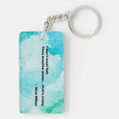 Nick Miller Quote 5/6 Schlüsselanhänger (Rückseite)