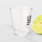 Nick Miller Zitat Schnapsglas (Links)