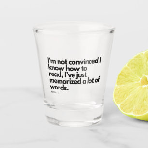 Nick Miller Zitat Schnapsglas