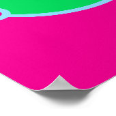 Nick Nebulon™/Hot Pink Poster (Ecke)