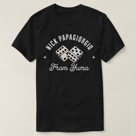 Nick Papagiorgio von Yuma TShirt (Design vorne)