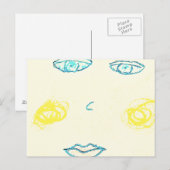 Nick-Postkarte Postkarte (Vorne/Hinten)