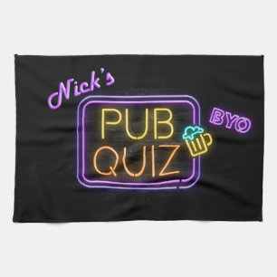 Nick Pub Quiz Teetuch Geschirrtuch