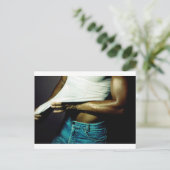 Nick Tease Postkarte (Stehend Vorderseite)