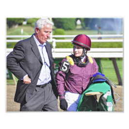 Nick Zito und Rosie Napravnik Fotodruck