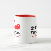 Nicke Fischmarkt, Chicago und Rosement, Illinois Tasse (Zentrum)