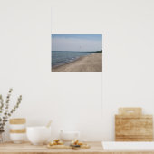 Nickel Plate Beach Huron, Ohio Poster (Küche)