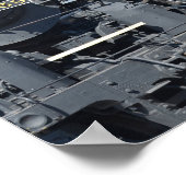 Nickel Plate Road 759 und 765 Dampfzug Motor Train Poster (Ecke)