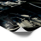 Nickel Plate Road 765 Dampflokomotive Poster (Ecke)